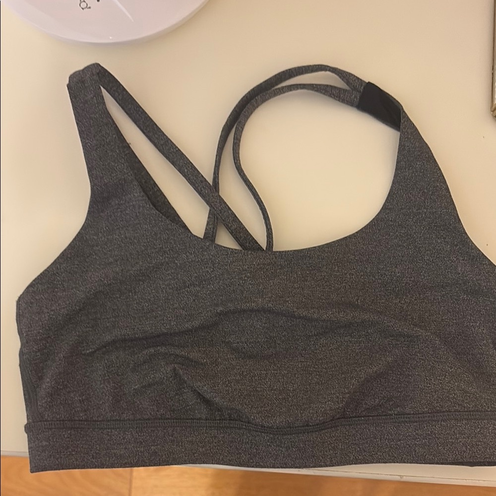 Lululemon Athletica Gray Sports Bra Intimates & Sleepwear